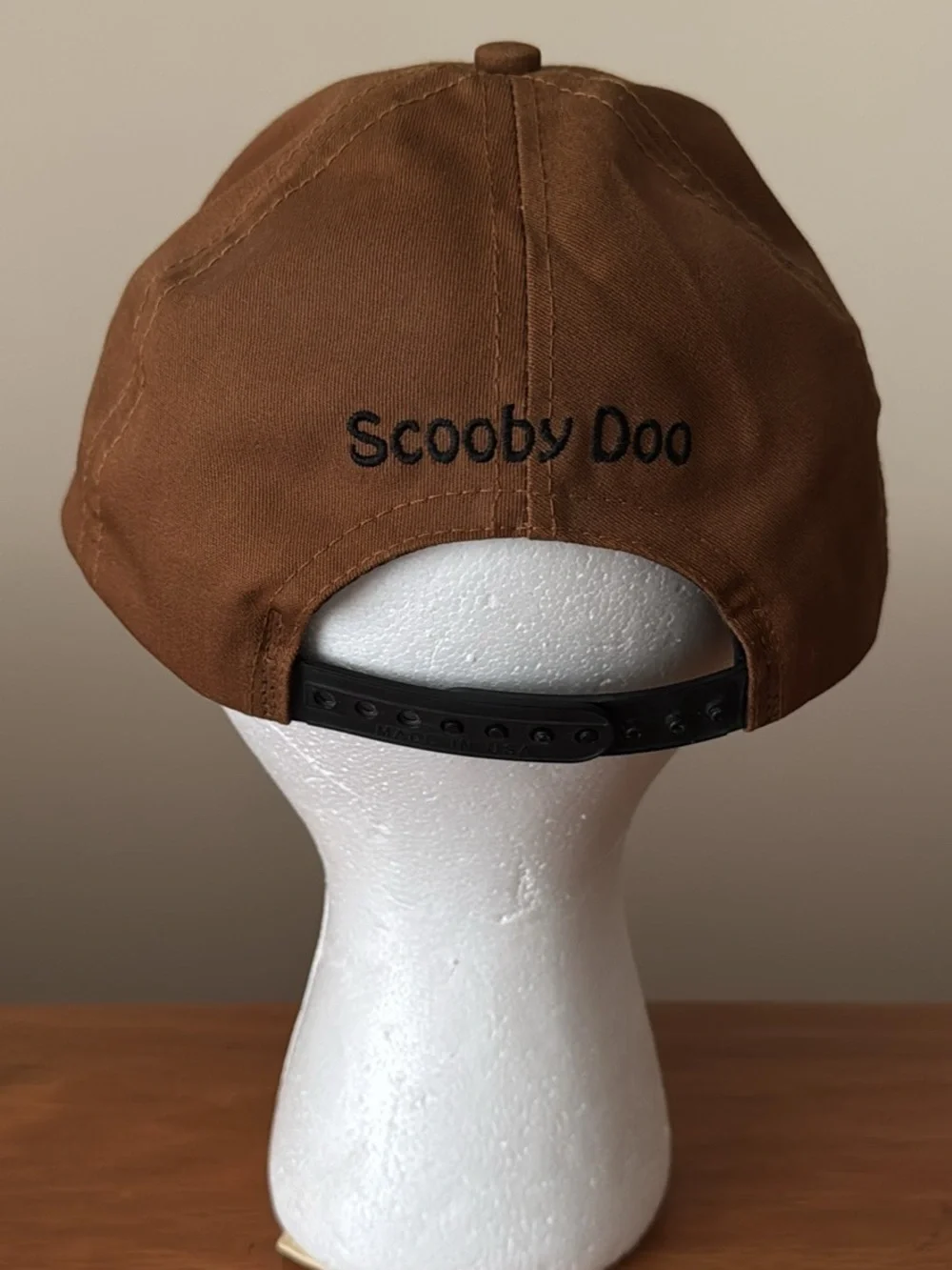 Warner Bros. Brown and Black Cap - Studio Store Tag